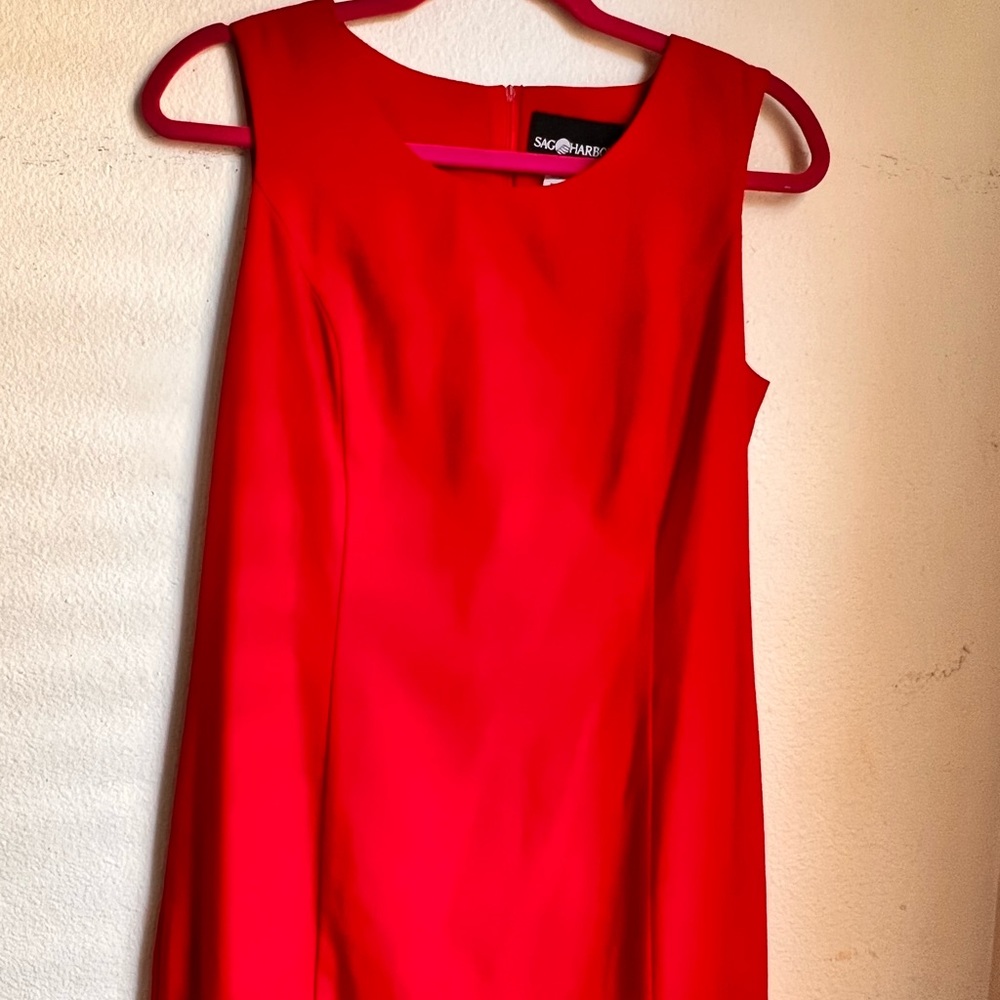Long Red Dress